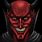 Evil Demon Face