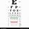 Eye Test Letters
