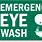 Eye Wash Label