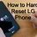 Factory Reset LG Phone