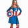 Female Captain America Costume