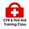 First Aid CPR Logo