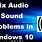 Fix Sound Audio
