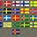 Flags with Nordic Cross