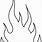 Flame Outline PNG