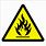 Flammable Hazard Signs Symbols