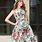 Floral a Line Dress