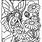 Flower Fairies Coloring Page