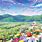 Flower Garden Anime Wallpaper