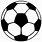 Football Ball Clip Art Black and White
