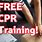 Free CPR Certification Online