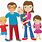 Free Clip Art of Families