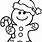 Free Coloring Pages of Gingerbread Men