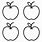 Free Printable Apple Cut Outs