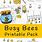 Free Printable Bee Worksheets