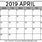 Free Printable Calendar for April