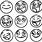 Free Printable Coloring Emoji Faces