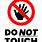 Free Printable Do Not Touch Signs