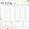 Free Printable Wkly Planner