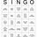 Free Singo Bingo Cards