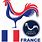 French Rooster Emblem