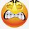 Frustration Emoji Face