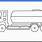 Fuel Tanker Truck Drawing