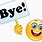 Funny Bye Emoji