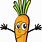 Funny Carrot Clip Art