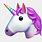 Funny Emoji Unicorn