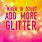 Funny Glitter Quotes