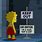 Funny Simpsons Signs