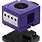 GameCube with Gameboy Player
