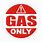 Gas-Only Stickers