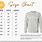 Gildan Long Sleeve Size Chart