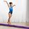 Girls Gymnastics Balance Beam