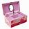 Girls Pink Jewelry Box