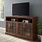 Glass Front TV Console