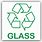 Glass Recycling Symbol
