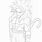 Goku SSJ4 Sketch