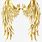 Gold Angel Wings Clip Art