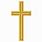 Gold Baptism Cross