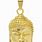 Gold Buddha Pendant