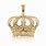 Gold Crown Charm