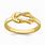 Gold Knot Rings for Women