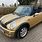 Gold Mini Cooper Convertible