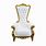 Gold Throne Chair PNG