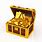 Gold Treasure Box