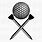 Golf Ball Tee Logo