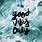 Good Vibes Wallpaper Blue